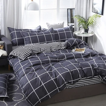 New Print Duvet Cover Geometry Stripe Lattice Double Queen King Pillowcase Simple Bedding Set Quilt Cover Case Linens Bedclothes
New Print Duvet Cover Geometry Stripe Lattice Double Queen King Pillowcase Simple Bedding Set Quilt Cover Case Linens Bedclothes