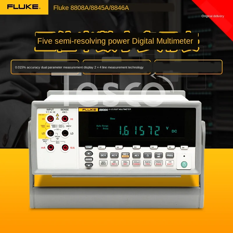 Five Semi-Resolving Power Six-Bit Semi-Bench Type Digital Multimeter High Precision for F8808a/884
Five Semi-Resolving Power Six-Bit Semi-Bench Type Digital Multimeter High Precision for F8808a/884