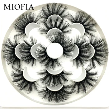 MIOFIA 3D Mink Lashes 5/7/8 Pairs Handmade 25mm Lashes Natural Long False Eyelashes Beauty Makeup Lashes Extension Maquillaje 
MIOFIA 3D Mink Lashes 5/7/8 Pairs Handmade 25mm Lashes Natural Long False Eyelashes Beauty Makeup Lashes Extension Maquillaje