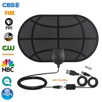 HD Digital TV Antenna Support 4K 1080P VHF UHF Freeview Local Channels With Detachable Amplifier Signal Booster & 12ft Coax Cab
HD Digital TV Antenna Support 4K 1080P VHF UHF Freeview Local Channels With Detachable Amplifier Signal Booster & 12ft Coax Cab