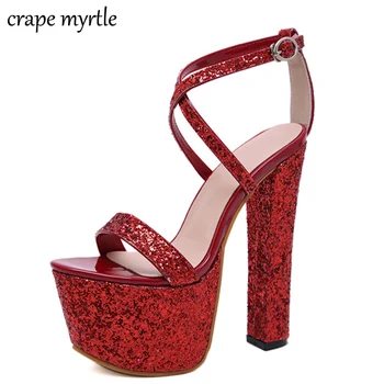 red sandals New Buckle Strap strap heels Woman Sandals Party shoes sandeles for women Square heel Summer Woman Sandals YMA700
red sandals New Buckle Strap strap heels Woman Sandals Party shoes sandeles for women Square heel Summer Woman Sandals YMA700