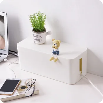 Cable Protection Box Creative Plastic Removable Cover Design Convenient Power Switch Heat Emission Prevent Dust Safety Organizer
Cable Protection Box Creative Plastic Removable Cover Design Convenient Power Switch Heat Emission Prevent Dust Safety Organizer