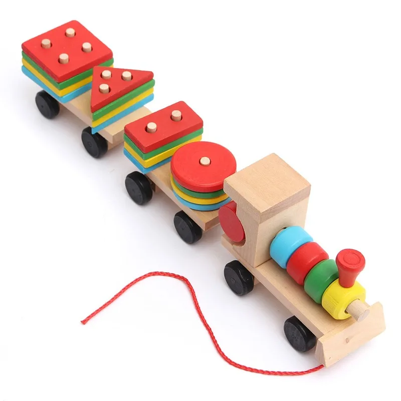Wooden Train Building Blocks Educational Kids Baby Wooden Solid Stacking Train Toddler Block Toy for Children Birthday Gifts
Wooden Train Building Blocks Educational Kids Baby Wooden Solid Stacking Train Toddler Block Toy for Children Birthday Gifts