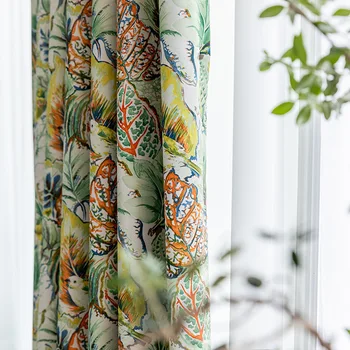 Leaf Modern Simple Double-sided Matte Printed Fabric Curtains for Living Room Bedroom Curtains
Leaf Modern Simple Double-sided Matte Printed Fabric Curtains for Living Room Bedroom Curtains