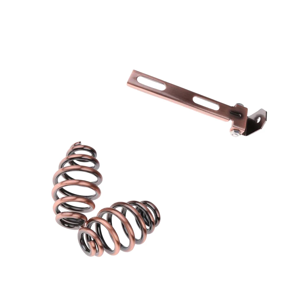 Universal Bronze Solo Seat 3 Inch Springs with Bracket Mounting Kit For Harley Universal Bronze Solo Seat 3 Inch Springs with Bracket Mounting Kit For Harley