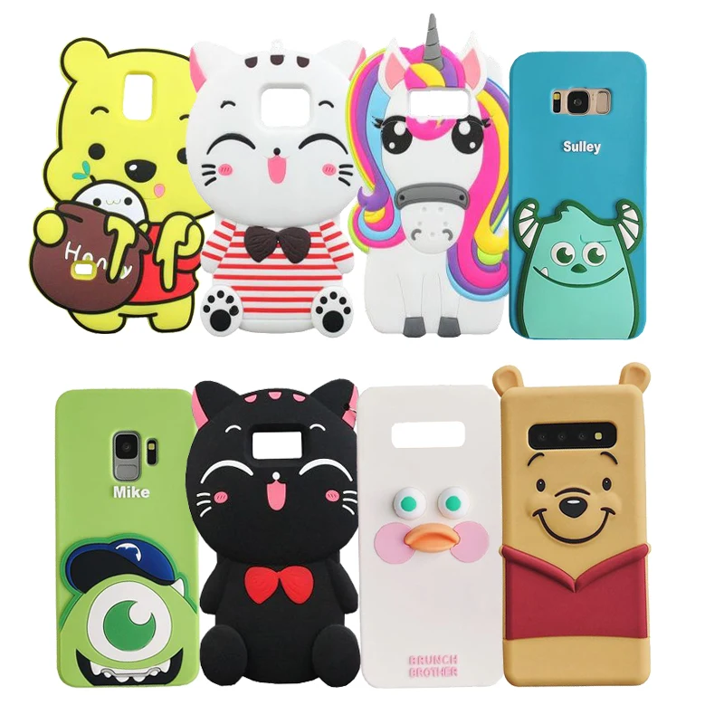 For Samsung Galaxy S5 S6 S7 Edge S8 Plus S9 Case Silicone Unicorn Cat Bear Phone Cases Cover For Samsung S10 Lite S10 Plus
For Samsung Galaxy S5 S6 S7 Edge S8 Plus S9 Case Silicone Unicorn Cat Bear Phone Cases Cover For Samsung S10 Lite S10 Plus