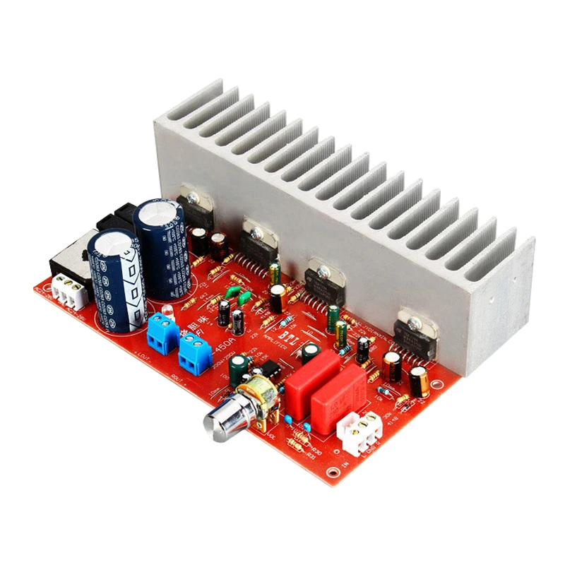 TDA7294 Audio Amplifier Board 2.0 Channel 2*200W High Power HiFi Stereo Sound Amplifiers Dual AC24-28V DIY Amp For Home Speaker
TDA7294 Audio Amplifier Board 2.0 Channel 2*200W High Power HiFi Stereo Sound Amplifiers Dual AC24-28V DIY Amp For Home Speaker