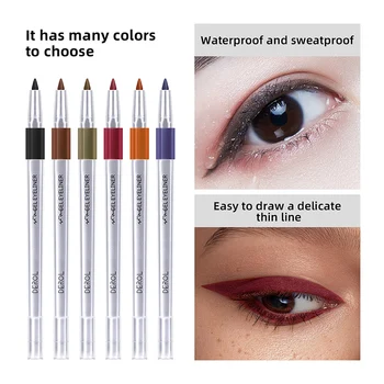 1PC Long-lasting Quick-drying Waterproof Color Eyeliner Pen Easy To Use Non-faint Liquid Eyeliner Cosmetic Makeup Tools TSLM1
1PC Long-lasting Quick-drying Waterproof Color Eyeliner Pen Easy To Use Non-faint Liquid Eyeliner Cosmetic Makeup Tools TSLM1