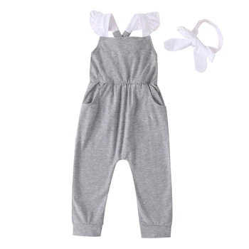 newborn baby girls boys fly sleeve cotton rompers infant jumpsuits+headband toddler kids clothing set 2pcs 0-24M
newborn baby girls boys fly sleeve cotton rompers infant jumpsuits+headband toddler kids clothing set 2pcs 0-24M