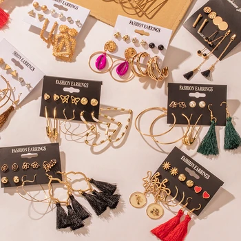 Bohemia Earrings for Women Vintage Long Tassel Earrings Gold Geometry Large Drop Earring 2020 Boho Fashion Trend Jewelry
Bohemia Earrings for Women Vintage Long Tassel Earrings Gold Geometry Large Drop Earring 2020 Boho Fashion Trend Jewelry