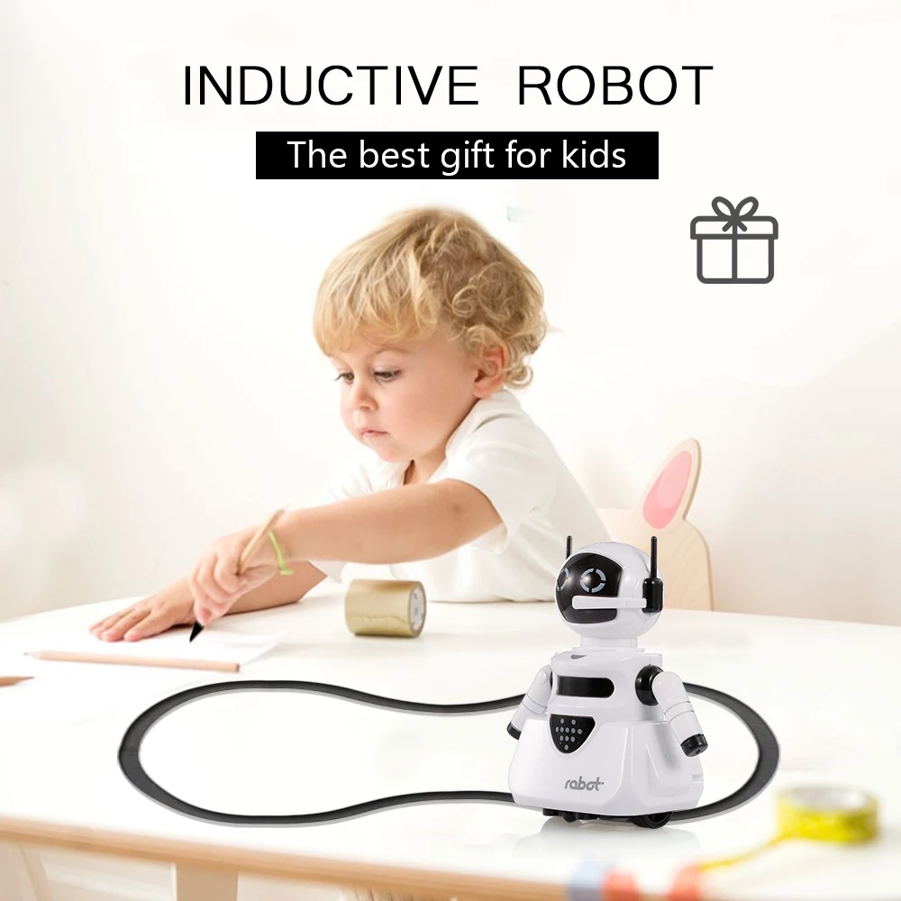 Inductive Mini Robot for Kids Smart Toy Pen Draw Lines Optional Sensor Rail Car Truck Gift for Kids
Inductive Mini Robot for Kids Smart Toy Pen Draw Lines Optional Sensor Rail Car Truck Gift for Kids