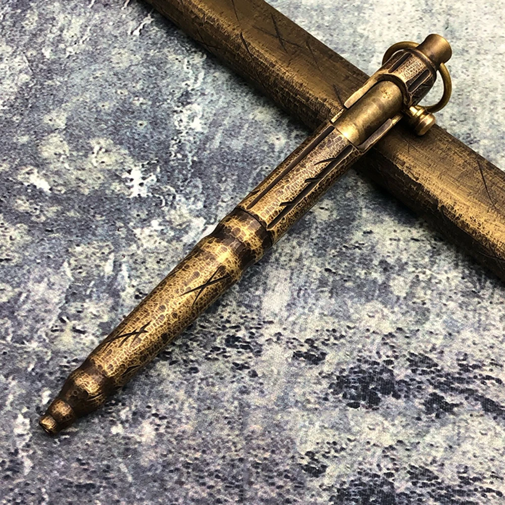 Ручка ручной работы Rtro-Style P85 Bolt латунная ручка для подписи с Ringv Do-old тактическая ручка для самообороны EDC
Ручка ручной работы Rtro-Style P85 Bolt латунная ручка для подписи с Ringv Do-old тактическая ручка для самообороны EDC