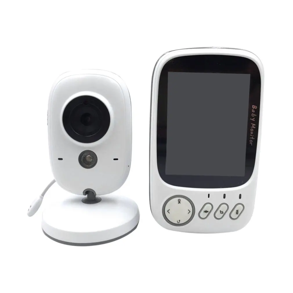 3.2 Inch Color LCD Wireless Digital Baby Monitor Night Vision Security Two Way Talk Back Temperature Monitoring VB603
3.2 Inch Color LCD Wireless Digital Baby Monitor Night Vision Security Two Way Talk Back Temperature Monitoring VB603