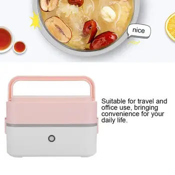 1.2L/2L Electric Heated Lunch Box Single/Double Layer Bento Boxes Rice Cooker Car Food Rice Container Warmer Home Dinnerware
1.2L/2L Electric Heated Lunch Box Single/Double Layer Bento Boxes Rice Cooker Car Food Rice Container Warmer Home Dinnerware
