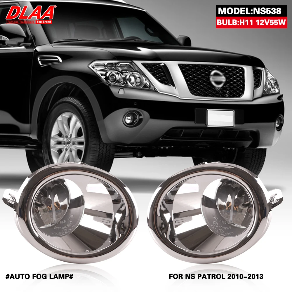 DLAA For Patrol 2010 2011 2012 2013 Front Fog Lights Car Styling Spot Light Fog Lamps With Switch - 1 Pair
DLAA For Patrol 2010 2011 2012 2013 Front Fog Lights Car Styling Spot Light Fog Lamps With Switch - 1 Pair