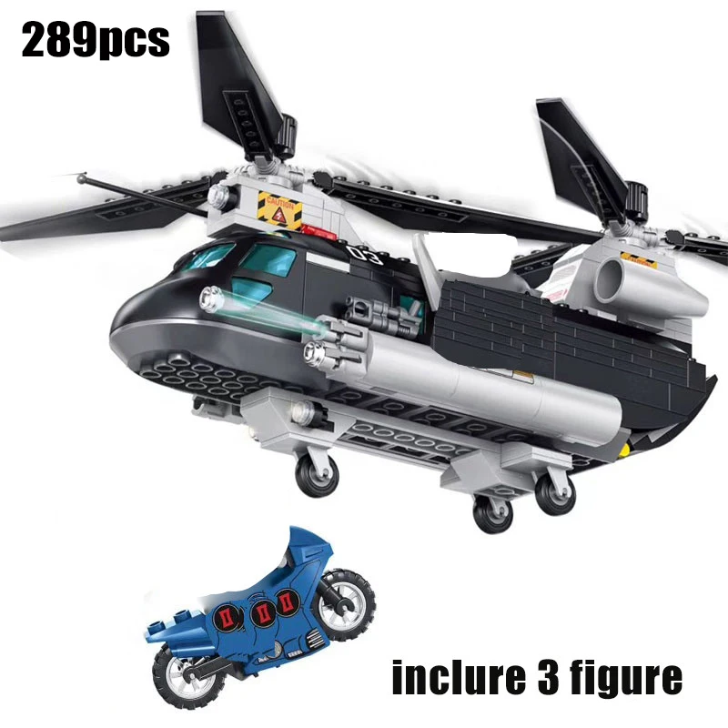 NEW 2020 superhero Movie Serices Black Widow helicopter chase Model Set Building Blocks Bricks Kids Toys Model Kit Kids Toys Gi
NEW 2020 superhero Movie Serices Black Widow helicopter chase Model Set Building Blocks Bricks Kids Toys Model Kit Kids Toys Gi