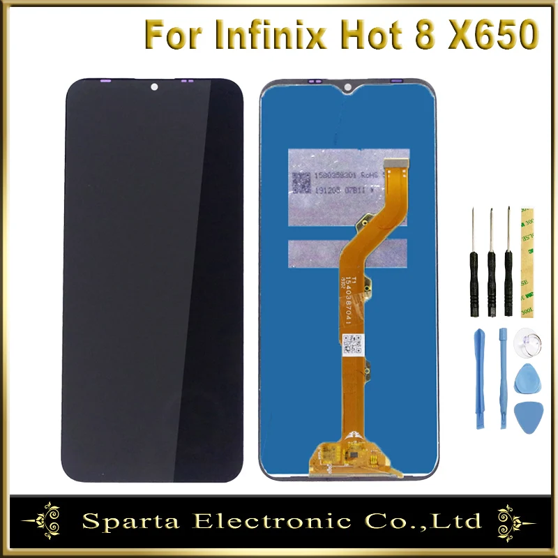 ZQ Tested LCD For Infinix Hot 8 X650 X650C LCD Display Screen With Touch Screen Sensor Complete Assembly For Infinix hot 8 X650C
ZQ Tested LCD For Infinix Hot 8 X650 X650C LCD Display Screen With Touch Screen Sensor Complete Assembly For Infinix hot 8 X650C