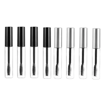 8pcs Mascara Bottle Empty Refillable Bottles Portable Transparent Round Storage Container for Home Travel (Black Lid and Silver
8pcs Mascara Bottle Empty Refillable Bottles Portable Transparent Round Storage Container for Home Travel (Black Lid and Silver