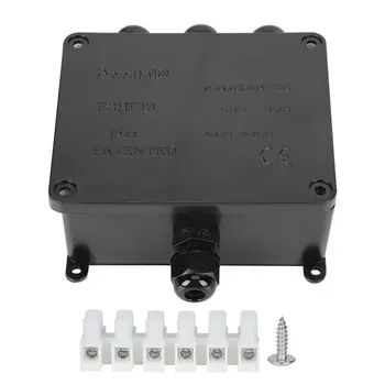 Waterproof Junction Box Outdoor Cable Connector Case Electronic Enclosure IP68 PC Black
Waterproof Junction Box Outdoor Cable Connector Case Electronic Enclosure IP68 PC Black