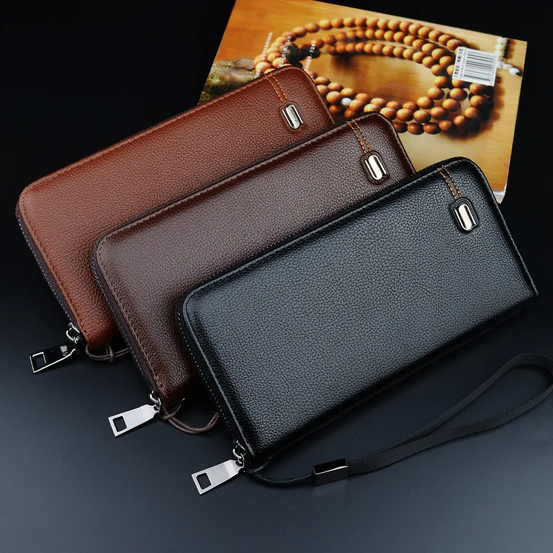 New business handbag handbag men's wallet long zipper grab bag multi functional men's bag factory direct sales
New business handbag handbag men's wallet long zipper grab bag multi functional men's bag factory direct sales
