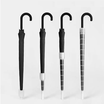 16K Long Handle Straight Umbrella with Car Bag Waterproof Cover For Men Woman Black ENA88
16K Long Handle Straight Umbrella with Car Bag Waterproof Cover For Men Woman Black ENA88