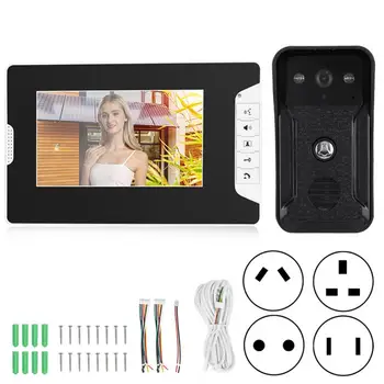 7in TFT Home Security Video Doorbell Wired Rainproof Intercom Door Phone with Night Vision Camera 100-240V
7in TFT Home Security Video Doorbell Wired Rainproof Intercom Door Phone with Night Vision Camera 100-240V