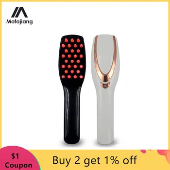 Infrared Vibration Massage Comb Hair Growth Hair Brush Red Light Electric Head Scalp Hair Comb Anti Hair Loss Hair Styling
Infrared Vibration Massage Comb Hair Growth Hair Brush Red Light Electric Head Scalp Hair Comb Anti Hair Loss Hair Styling