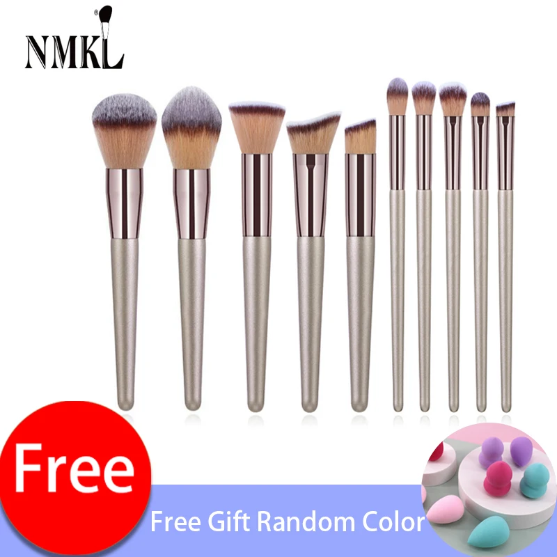 Wooden Champagne Makeup Brushes Set for Foundation Powder Blush Eyeshadow Concealer Lip Eye Make Up Brush Luxury Cosmetics Tools
Wooden Champagne Makeup Brushes Set for Foundation Powder Blush Eyeshadow Concealer Lip Eye Make Up Brush Luxury Cosmetics Tools