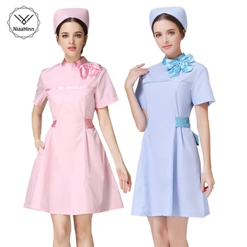 Ribbon stitching Spa Uniform Health Workwears Frosted Coat Scrub Uniform Activity performance clothing Beauty salon Work Clothes
Ribbon stitching Spa Uniform Health Workwears Frosted Coat Scrub Uniform Activity performance clothing Beauty salon Work Clothes