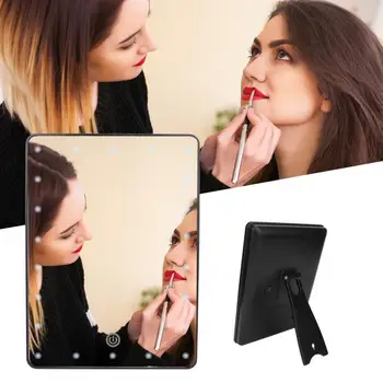 Portable LED Makeup Mirror Fashionable Desktop Fill Light Mirror Cosmetic Tool Makeup Mirror Lights Comestic Mirrors
Portable LED Makeup Mirror Fashionable Desktop Fill Light Mirror Cosmetic Tool Makeup Mirror Lights Comestic Mirrors