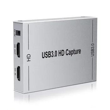 USB 3.0 Video Game Capture Card for Live Stream Broadcast Box Game Capture Box plug and play simple and convenient
USB 3.0 Video Game Capture Card for Live Stream Broadcast Box Game Capture Box plug and play simple and convenient