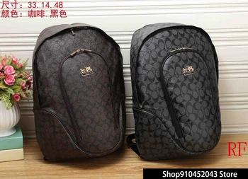 Luxury Designer Brand COACH PU Leather MEN Women Backpack Female School Bag Simple Ladies Shoulder Bags for Girls Mochila CO118
Luxury Designer Brand COACH PU Leather MEN Women Backpack Female School Bag Simple Ladies Shoulder Bags for Girls Mochila CO118