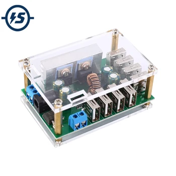 DC-DC Step Down Power Supply Module 5V 5A 10A 8-Channel USB Output Buck Converter 8USB for Smart Home/Robot
DC-DC Step Down Power Supply Module 5V 5A 10A 8-Channel USB Output Buck Converter 8USB for Smart Home/Robot