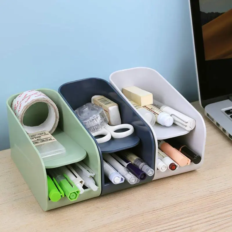 ABS Simple Double-layer Magnetic Pen Box Office Desktop Debris Storage Box Multifunctional Display Stand Student Stationery Box
ABS Simple Double-layer Magnetic Pen Box Office Desktop Debris Storage Box Multifunctional Display Stand Student Stationery Box