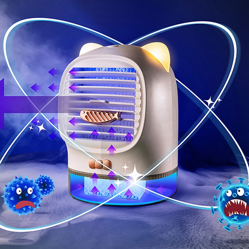 Lucky Cat Water-Cooling Fan Belt Ultraviolet Disinfection USB Rechargeable Mini xiao tai shan Desktop Aromatherapy Air Condition
Lucky Cat Water-Cooling Fan Belt Ultraviolet Disinfection USB Rechargeable Mini xiao tai shan Desktop Aromatherapy Air Condition