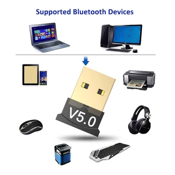 USB Bluetooth Adapter 5.0 Bluetooth Dongle USB Bluetooth 4.0 PC Adapter Bluetooth Receiver Transmitter for Computer
USB Bluetooth Adapter 5.0 Bluetooth Dongle USB Bluetooth 4.0 PC Adapter Bluetooth Receiver Transmitter for Computer