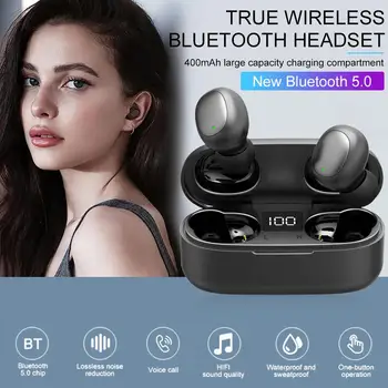 Bluetooth Earphone HD Stereo Wireless Earphones Sweatproof IPX7 Sports Earphone Bilateral Stereo Noise Cancelling Gaming Headset
Bluetooth Earphone HD Stereo Wireless Earphones Sweatproof IPX7 Sports Earphone Bilateral Stereo Noise Cancelling Gaming Headset