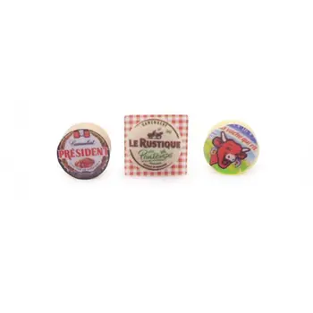 3pcs/set 1/12 Scale Dolls House Miniature Mini Cheeses Kitchen Living Room Restaurant Decoration Pretend Play Toys 24BE
3pcs/set 1/12 Scale Dolls House Miniature Mini Cheeses Kitchen Living Room Restaurant Decoration Pretend Play Toys 24BE