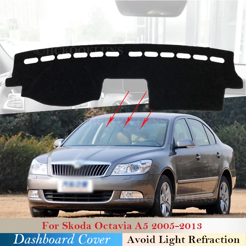 Dashboard Cover Protective Pad for Skoda Octavia 2 A5 MK2 1Z 2005~2013 Car Accessories Dash Board Sunshade Anti-UV Carpet 2012
Dashboard Cover Protective Pad for Skoda Octavia 2 A5 MK2 1Z 2005~2013 Car Accessories Dash Board Sunshade Anti-UV Carpet 2012