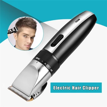 Electric Rechargeable Hair Clipper Hair Trimmer Cutting Haircut Shaver Trimer for Men with Titanium Ceramic Blade Limit Comb 
Electric Rechargeable Hair Clipper Hair Trimmer Cutting Haircut Shaver Trimer for Men with Titanium Ceramic Blade Limit Comb