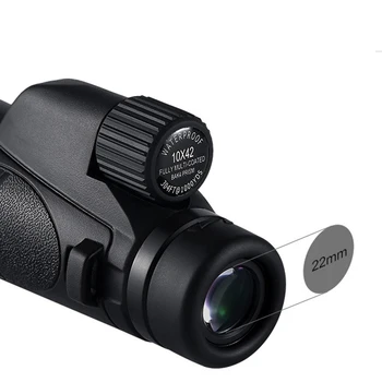 Eyeskey Monocular HD Single-tube Telescope Bak4 10 × 42 Outdoor Anti-fog Travel Telescope Portable Tool
Eyeskey Monocular HD Single-tube Telescope Bak4 10 × 42 Outdoor Anti-fog Travel Telescope Portable Tool