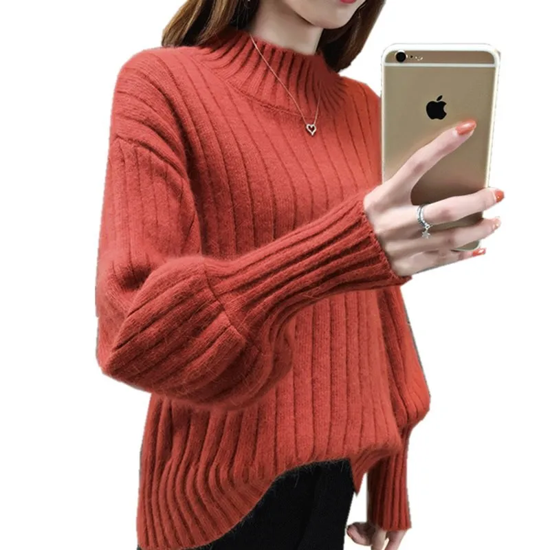 Autumn 2019 Knitting Women Sweaters Large Size Knitting Sweaters For Women Turtleneck Elasticity Pullover Harajuku Women Sweater
Autumn 2019 Knitting Women Sweaters Large Size Knitting Sweaters For Women Turtleneck Elasticity Pullover Harajuku Women Sweater