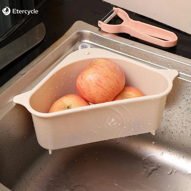 Kitchen Triangular Sink Strainer Drain Vegetable Fruit Drainer Basket Suction Cup Sponge Rack Storage ToolSink Filter Shelf
Kitchen Triangular Sink Strainer Drain Vegetable Fruit Drainer Basket Suction Cup Sponge Rack Storage ToolSink Filter Shelf