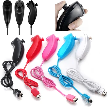 Nunchuck Gamepad Controller Remote for Nintendo Wii Nunchunk Remote Controller USB Port Pubg Controller Switch Lite
Nunchuck Gamepad Controller Remote for Nintendo Wii Nunchunk Remote Controller USB Port Pubg Controller Switch Lite