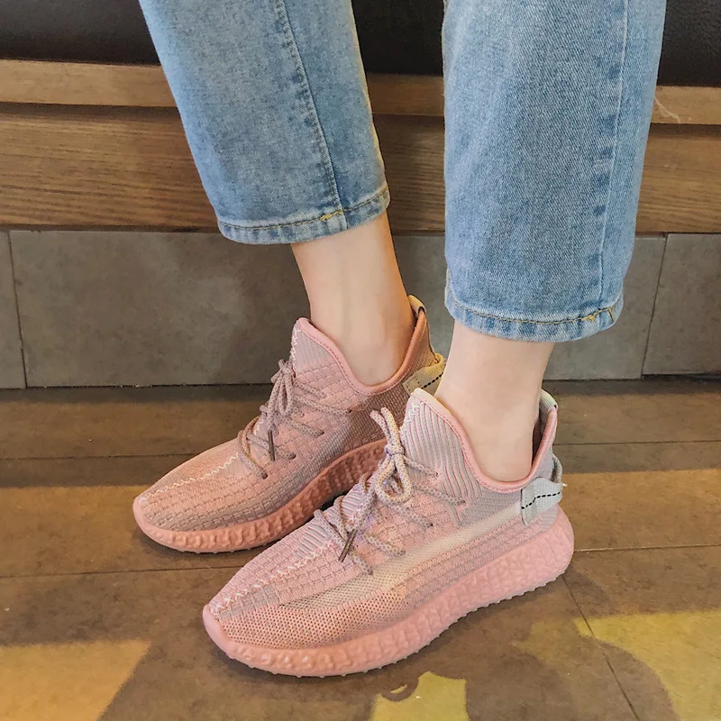 Женские кроссовки Flying Weave из змеиной кожи на платформе роскошная дизайнерская