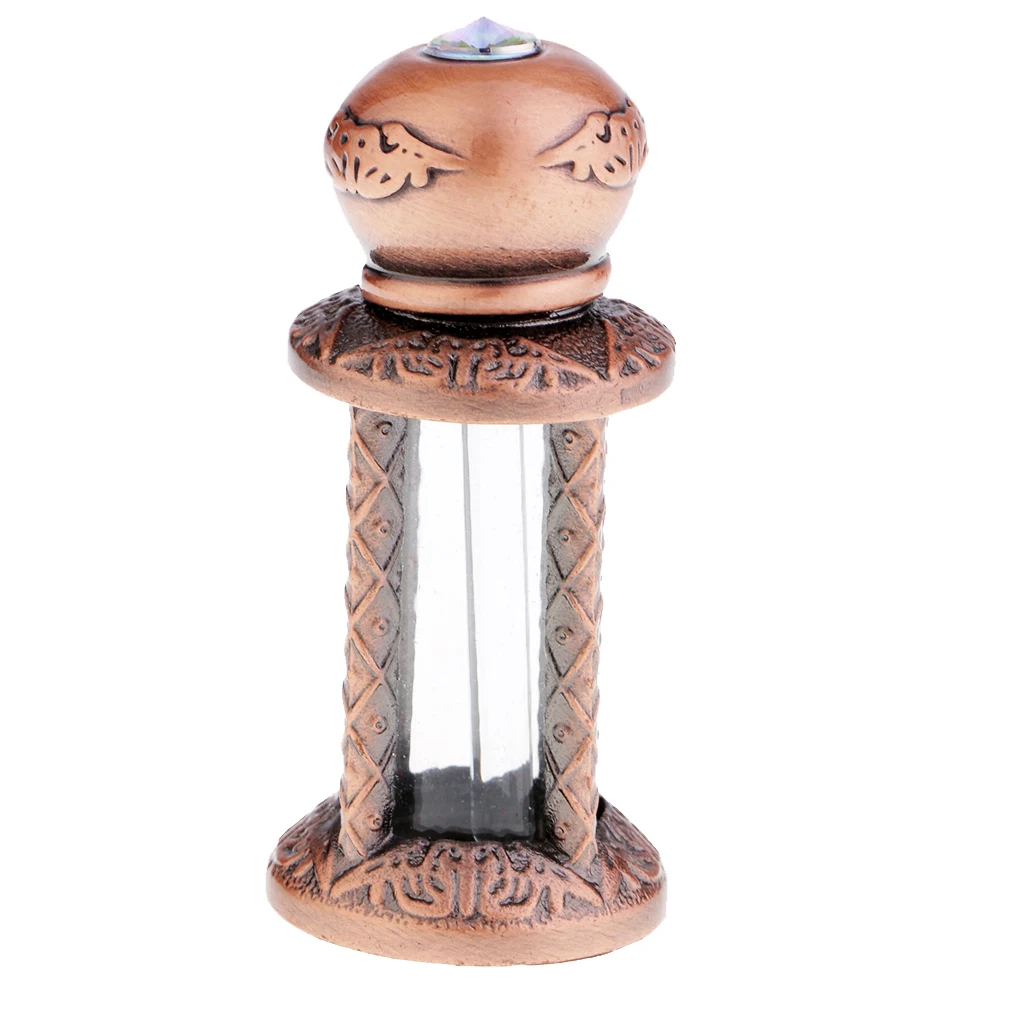 Antiqued Retro Metal Glass Essence Oil Bottle perfume bottles Metal Decor Perfume Bottle Antiqued Retro Metal Glass Essence Oil Bottle perfume bottles Metal Decor Perfume Bottle