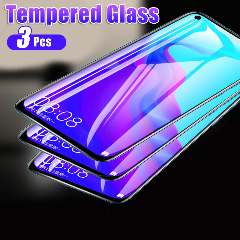 

3Pcs Screen Protector Glass Full Cover For Xiaomi Redmi 4X 7A 5 Plus Note 6 5 7 Pro K20 Pro Tempered Glass Protective Glass Film