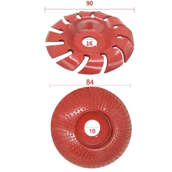 90mm 12-Teeth Wood Carving Shaping Disc Steel 16mm Hole Discs For Angle Grinder DIY Manual And Trimming
90mm 12-Teeth Wood Carving Shaping Disc Steel 16mm Hole Discs For Angle Grinder DIY Manual And Trimming