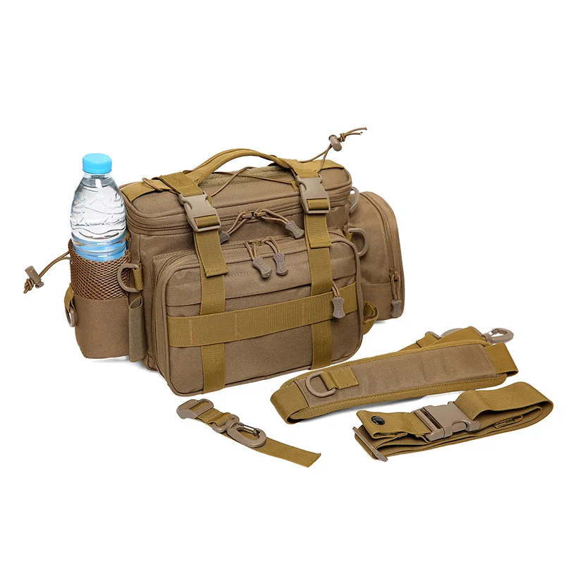 Outdoor Fishing Bag Ultra Large Capacity Shoulder Cross-body Waterproof Lure Bag Multi-functional Fishing Bag Angling Large Wall
Outdoor Fishing Bag Ultra Large Capacity Shoulder Cross-body Waterproof Lure Bag Multi-functional Fishing Bag Angling Large Wall