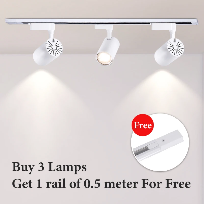 220V Led Spot Light 20W 30W 40W Led Spotlight Dimmable COB Led Track Lights Track Rails Spotlights for Living Room Home Lighting
220V Led Spot Light 20W 30W 40W Led Spotlight Dimmable COB Led Track Lights Track Rails Spotlights for Living Room Home Lighting